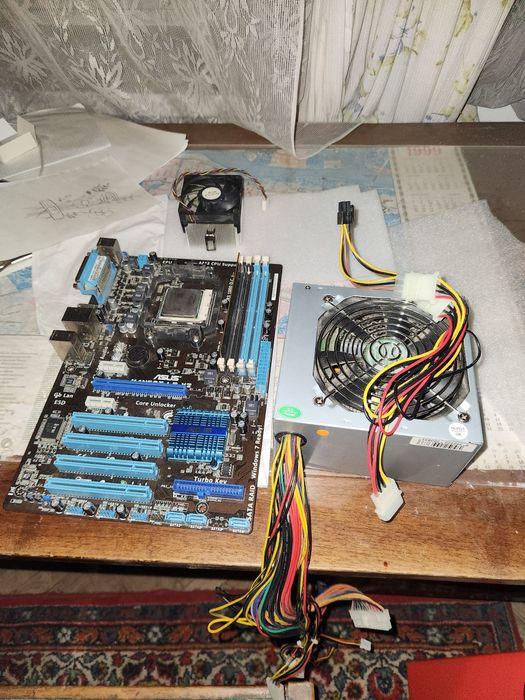 ПК лот, відеокарта, оперативка, процесор, материнська плата, все робоч