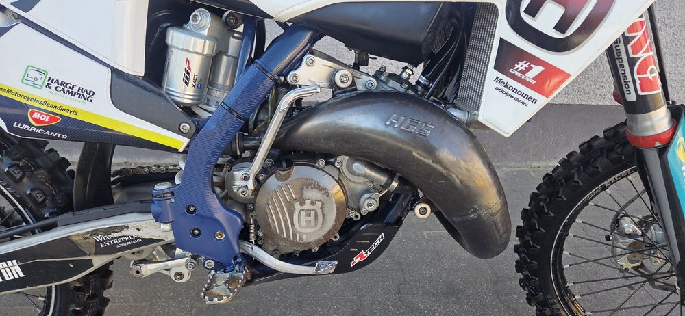 Husqvarna Tc 125 rok 2022 Super Stan 235 mth od Nowości Hgs Racing Zawieszenie Ohlins