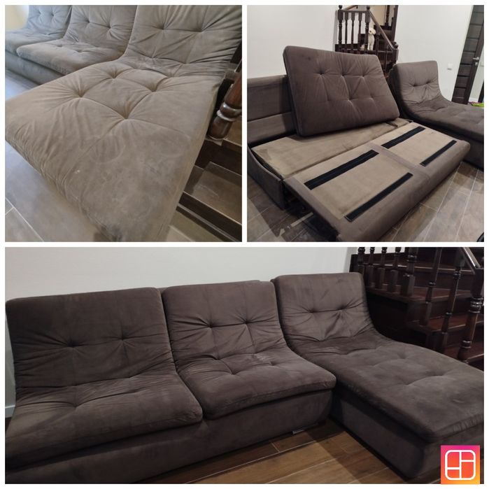 Хімчистка м'яких меблів, клінінг