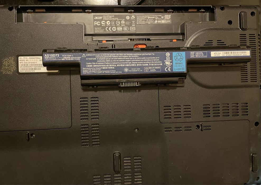 Ноутбук Acer Aspire V3-771 17,3”