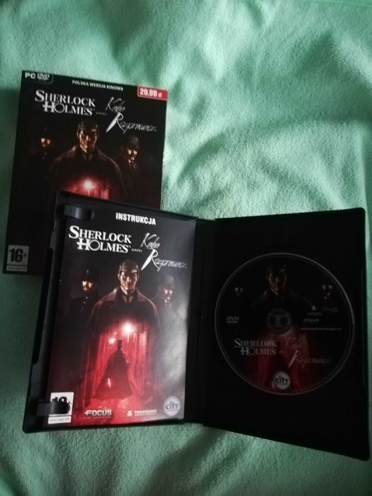 Sherlock Holmes kontra Kuba Rozpruwacz wersja PC wersja polska
