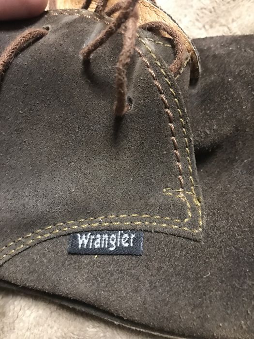 Мужская обувь ботинки оригинал Wrangler и Diesel кожа
