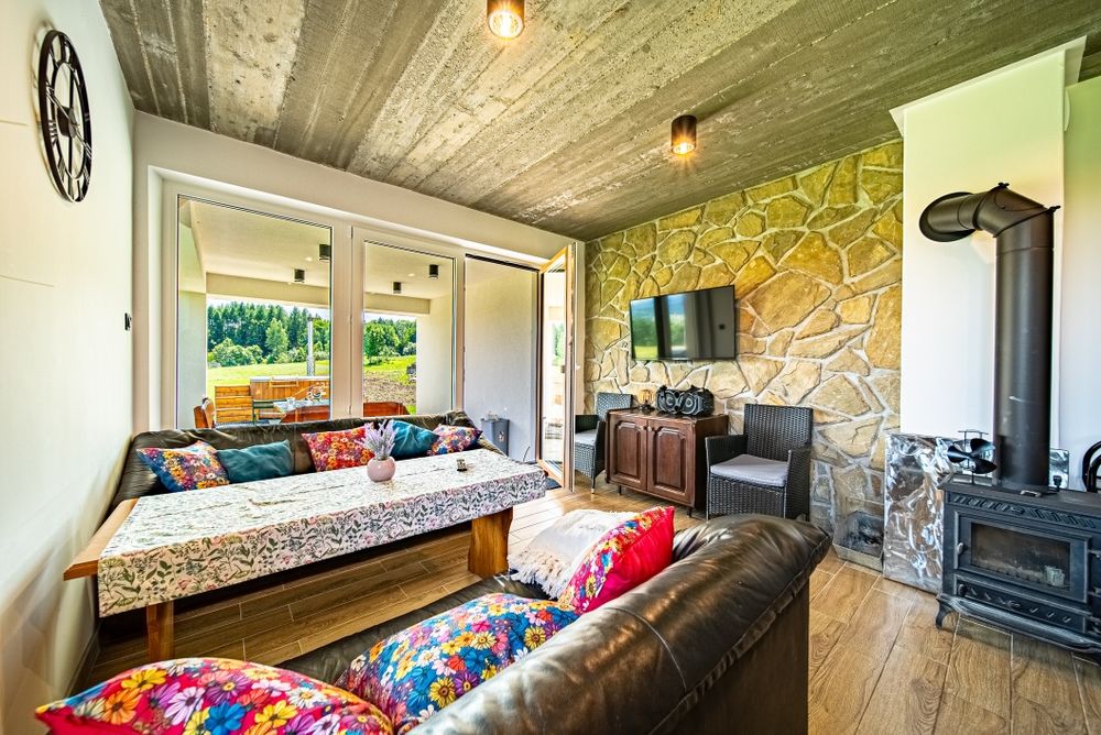 Domek w górach Balia Jacuzzi Domki Pod Chełmem