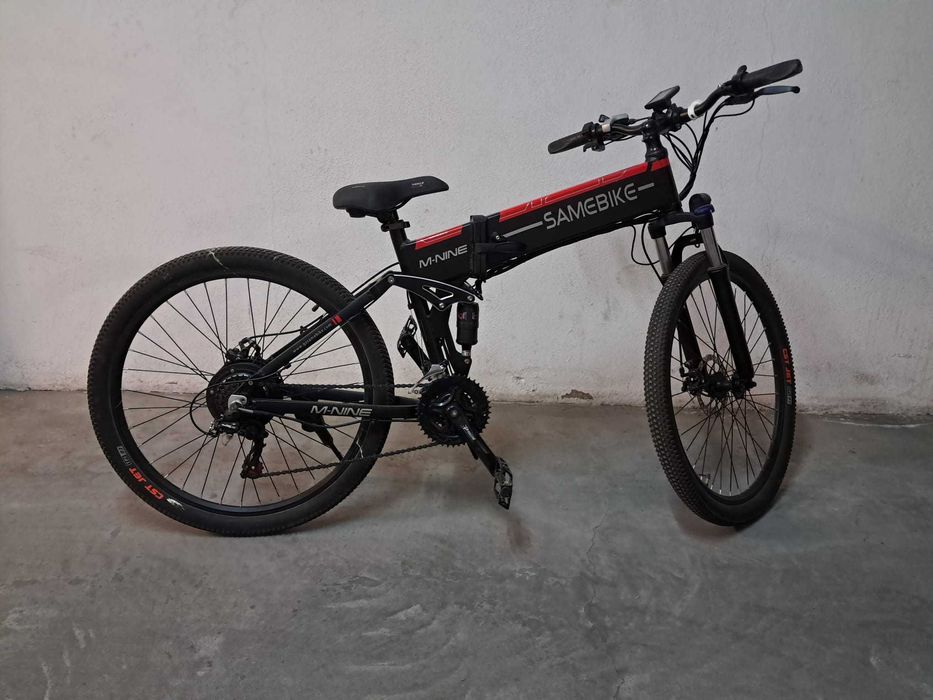 Bicicleta Eléctrica Dobrável Samebike LO26