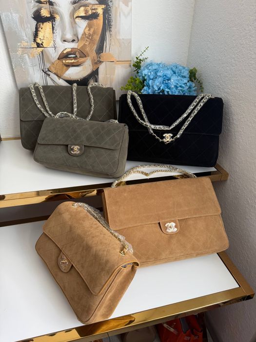 Сумка Chanel замшева
