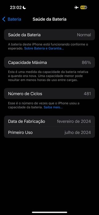 iPhone 15 128 GB – como novo, com fatura e caixa