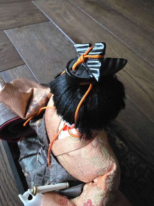 Japońska lalka Hina muzyk