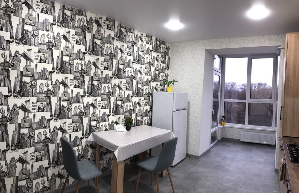 1-кімн.кв. Новобудова по вул.Зарічанській.  Подобово/На місяць.