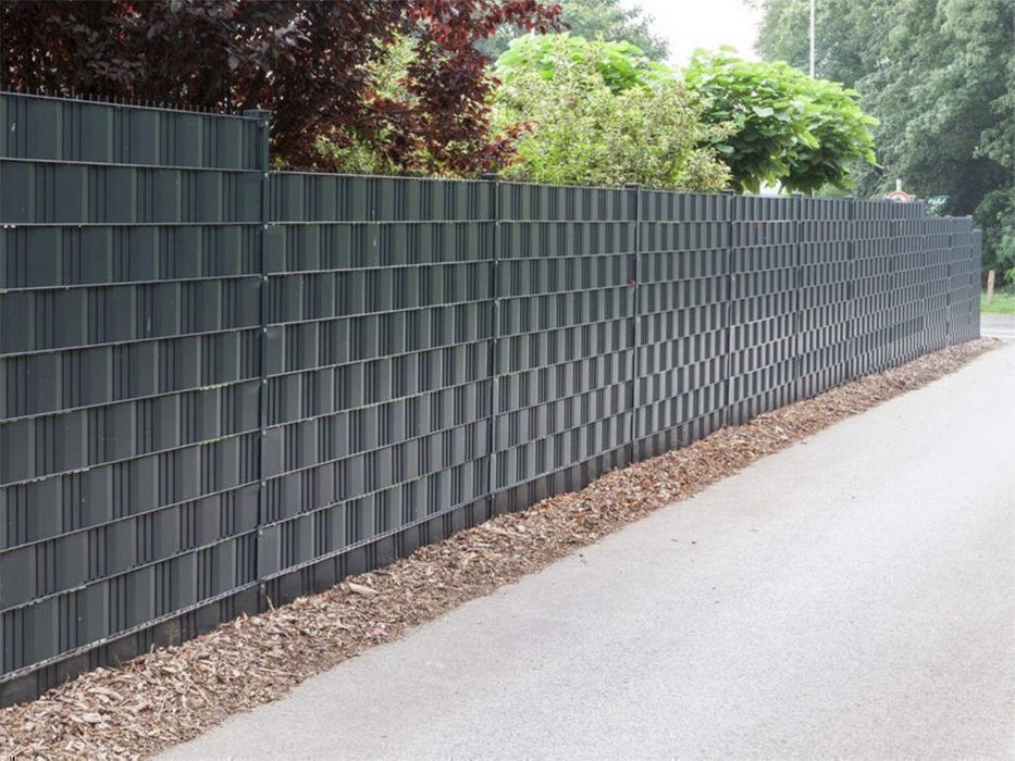 Taśma Ogrodzeniowa Premium PVC 1200g/m2 Na Panele Balkon 19 cm x 26 m