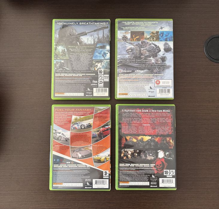 Coleção jogos Xbox 360 + jogos Playstation Portátil PSP