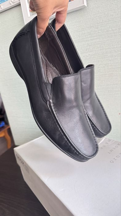 Шкіряні туфлі, лофери, макасіни Clarks, 43-44р..