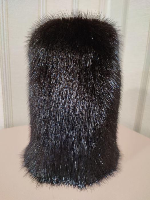Женская норковая шапка