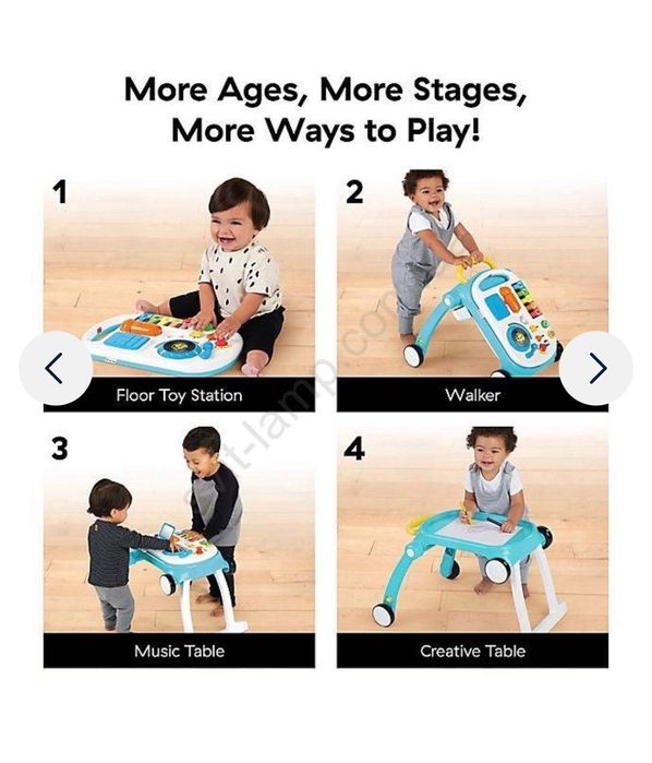 Ігровий центр-ходунки Baby Einstein 4 в 1 Mix Roll, 12045