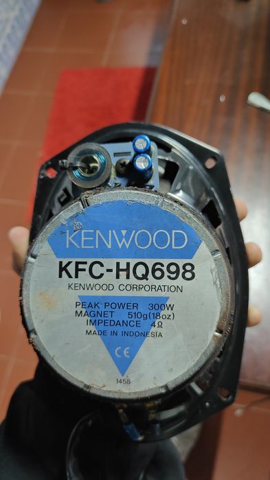 Colunas Kenwood 300w semiamp 4ohms