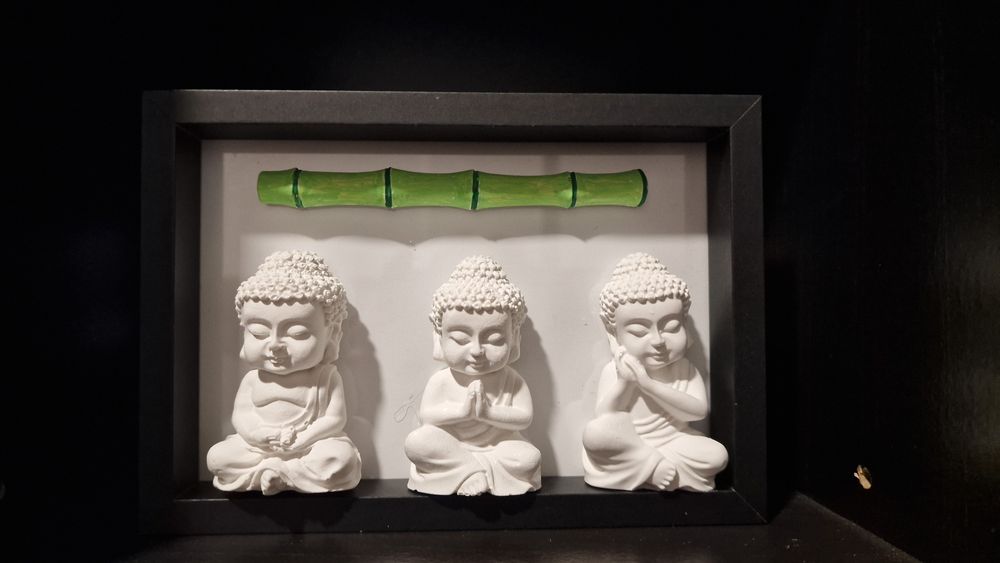 Estatuas de Buda em Pó de Mármore