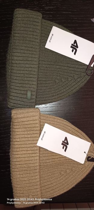 Czapka zimowa 4F nowa ciepła ,2 kolory