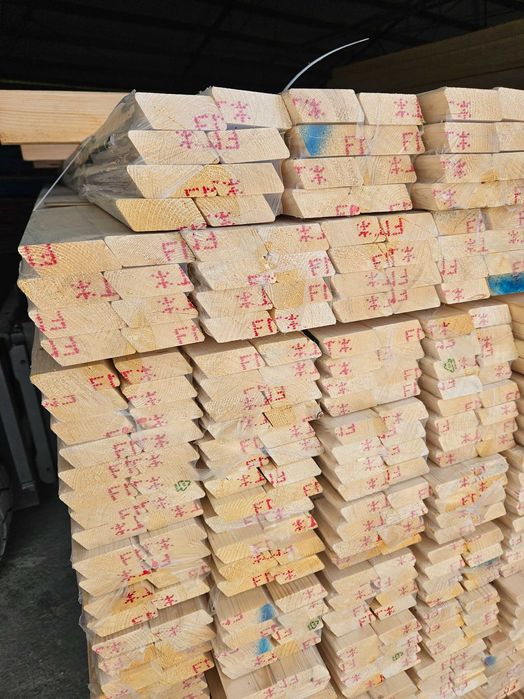 Kantówka | Romb 24mm x 68mm AB | sucha strugana