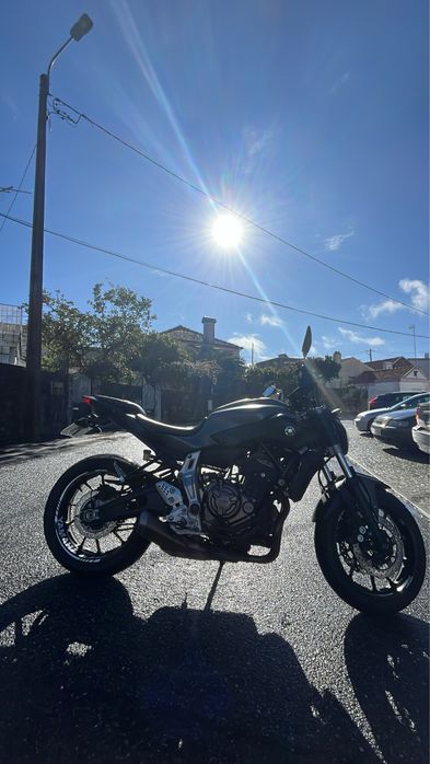 MT-07 55kW como nova