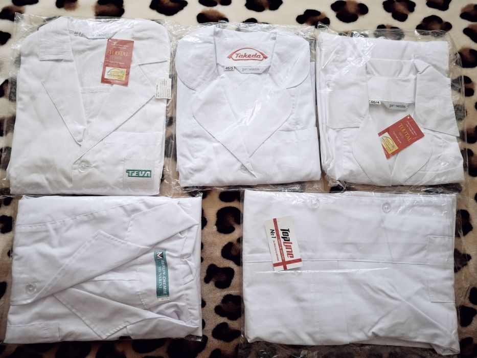 Халат медицинский женский хирургический костюм летний