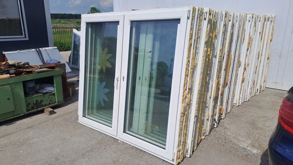 okno pcv 180cm na 165cm i inne