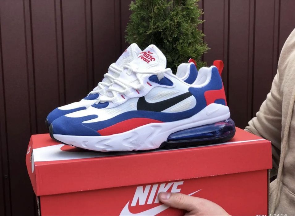 Кросівки Nike Air  Max 270 React – стиль і комфорт у кожному кроці!