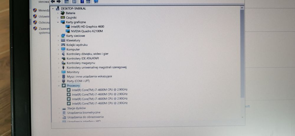 Laptop Zbook  i7 8gb Quadro 2100m 2GB