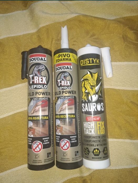 Клей, герметик, Мамут, силікон, акрил.