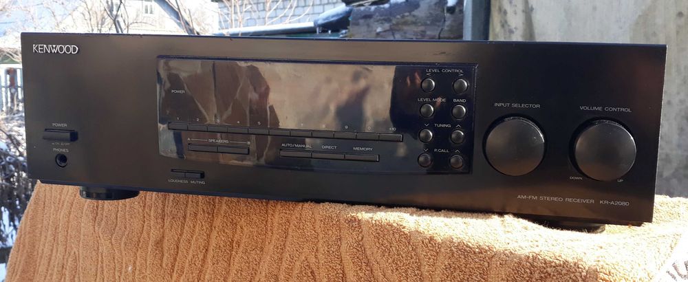 kenwood kr-a2080 стерео усилитель ресивер с германии