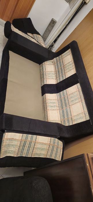 Vendo sofá preto