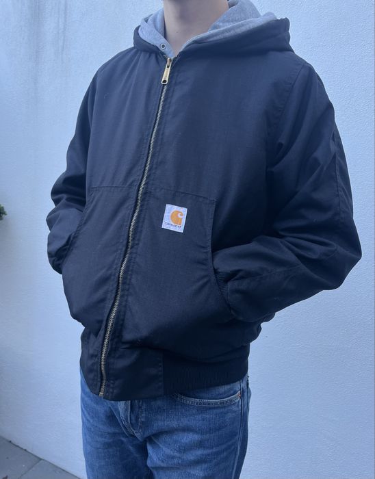 Casaco Carhartt Detroit Preto Tamanho L