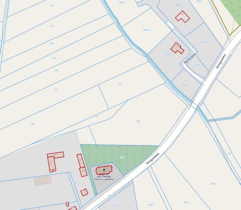 działka  w Sownie  -   3206 m² z wydanymi warunkami zabudowy – NA SPRZEDAŻ