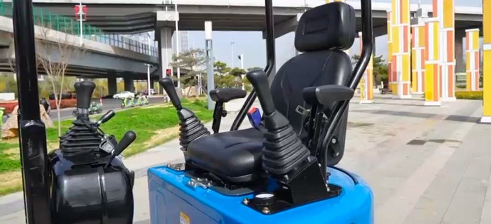 Mini escavadora minigiratória R10 1T