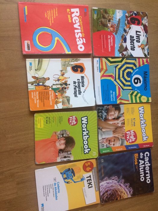 Livros de atividades do 6. Ano