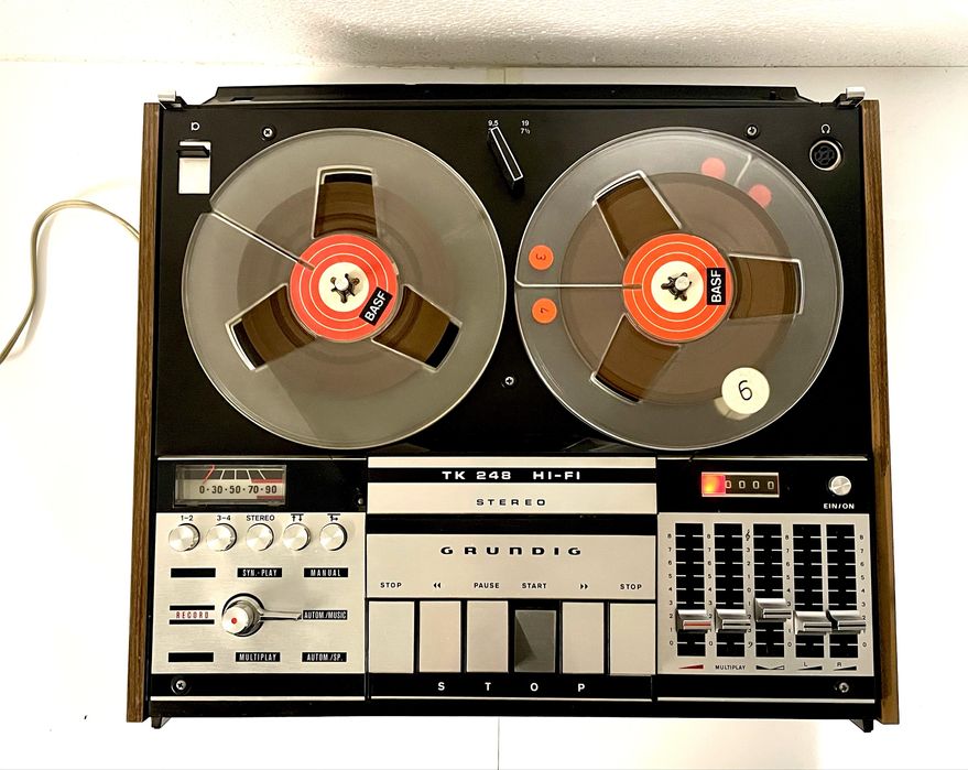 GRUNDIG TK 248 HiFi Stereo Magnetofon Szpulowy
