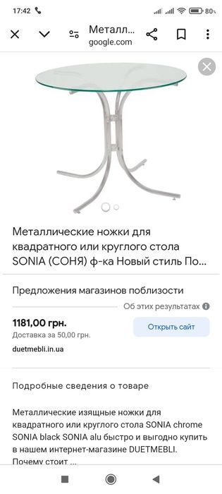 Продам круглый стол