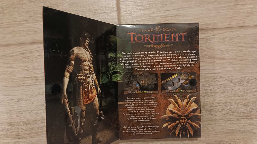 Gra PC Planescape Torment Enhanced Ediotion PL NOWA, FOLIA, UNIKAT