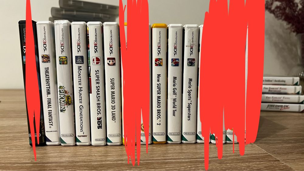 Zestaw 8 gier na 3DS