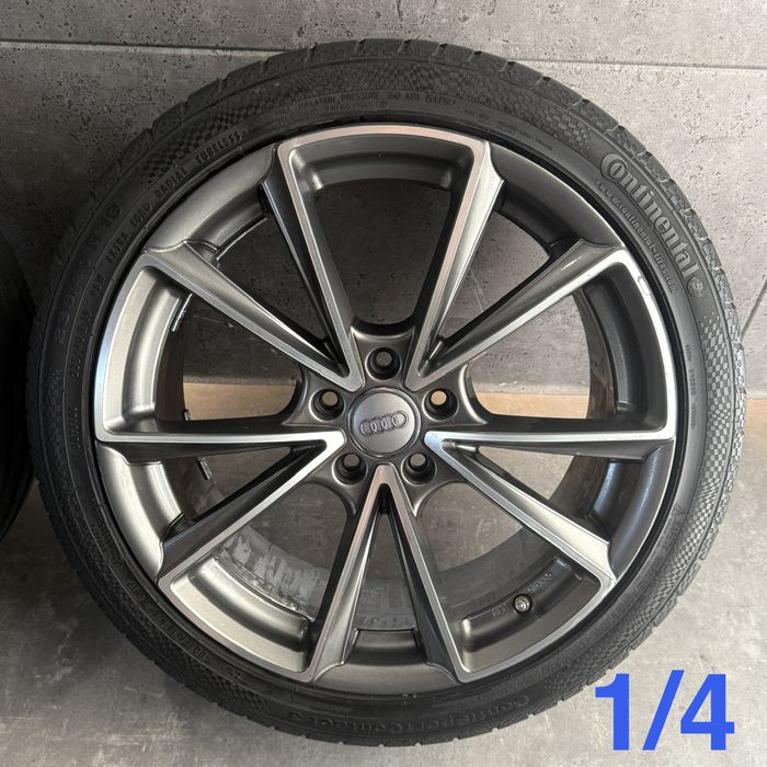 19 cali Audi A4 A6 felgi koła komplet z oponami 5x112 ET45 8J