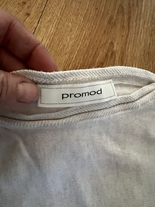 Beżowy sweterek cienki kimonowy L/XL PROMOD