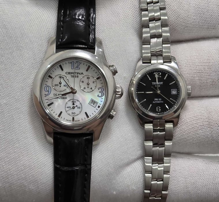 Жіночий годинник Certina DS Prime 538.7133.42 100m 34mm Swiss made