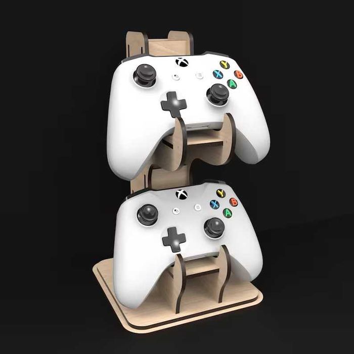 Stojak na pady PS lub Xbox Podwójny - K0007 - Producent -