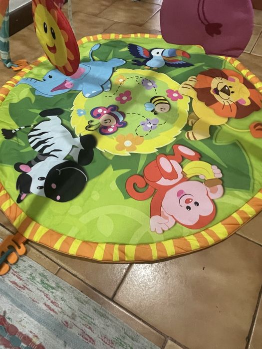 Tapete atividades bebé com piano musical