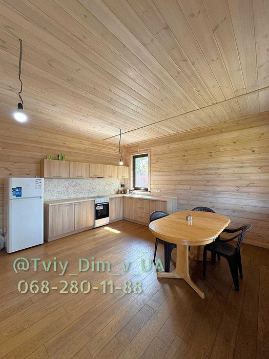 Новий одноповерховий котедж 120 м² | Екобудинок | Меблі та техніка | 6 соток | Мальовниче село Зелений Бір
