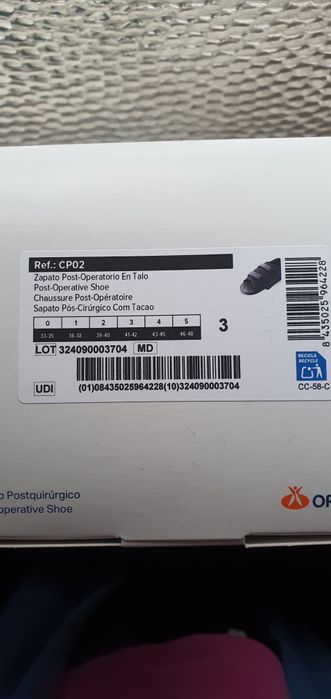 Sapato Ortopedico Barouk