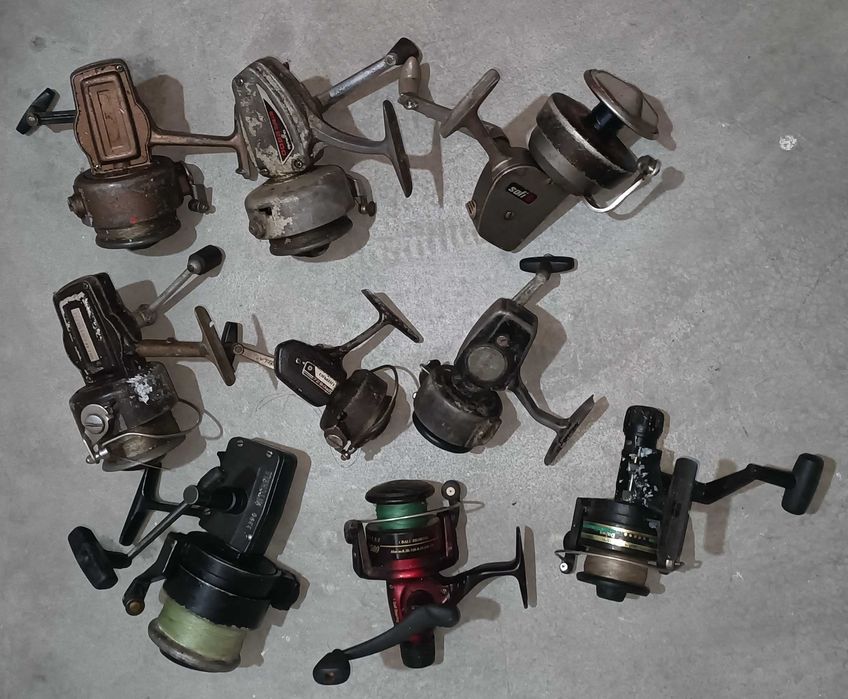 molinetes ou carretos, Lote de 9