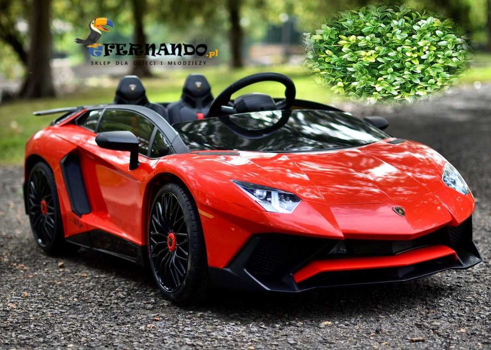 Auto samochód na akumulator LAMBORGHINI Aventador autka osobowe LAMBO