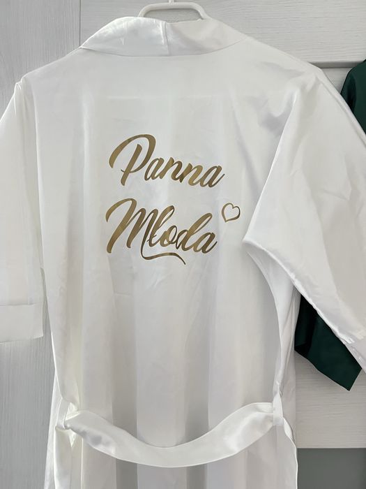 Szlafroki Panna Młoda Świadkowa