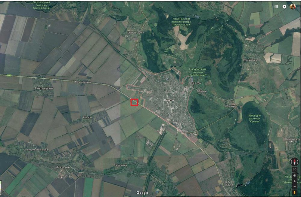 Продаж земельної ділянки комерційного призначення, площа 96 соток