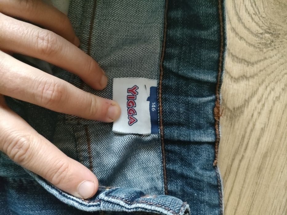 Jeansy dla chłopca prosta nogawka