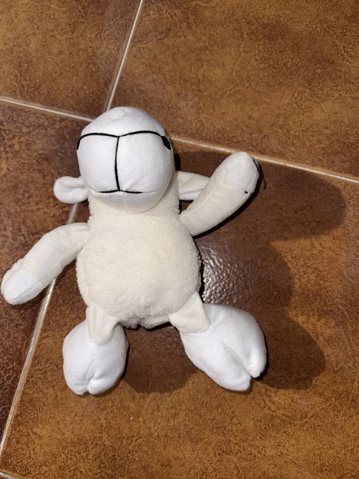 Peluche ovelha branca